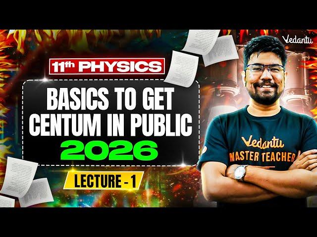 11th Physics | Basics to get Centum in Public Exam 2026 | State Board | Yazhiniyan Sir