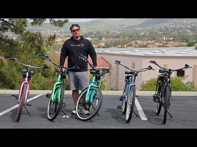 Is This the Best Electric Beach Cruiser Bike?  Around the Block 500 Watt EBike