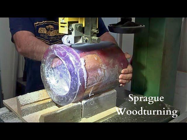 Woodturning - Love That Birds Eye Maple!!!