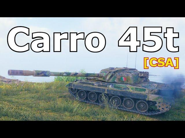 World of Tanks Carro da Combattimento 45t - 5 Kills 10,6K Damage