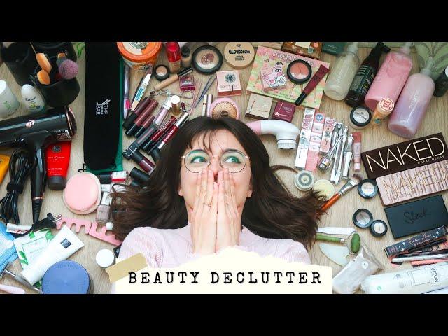 Decluttering ALL My Beauty Products  A Fresh Start To 2023