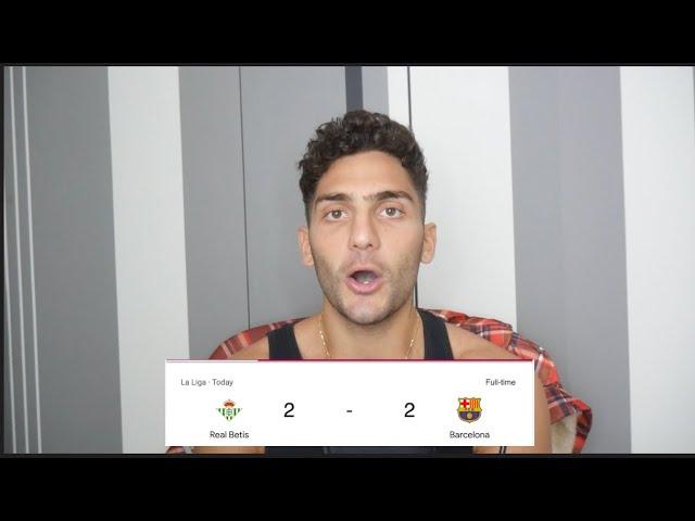 Betis 2 Barcelona 2 | I'm Starting to Worry