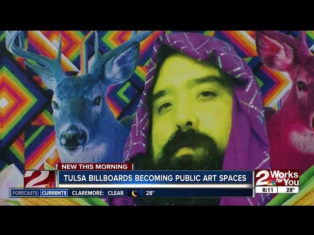 Tulsa billboard becoming public art spaces