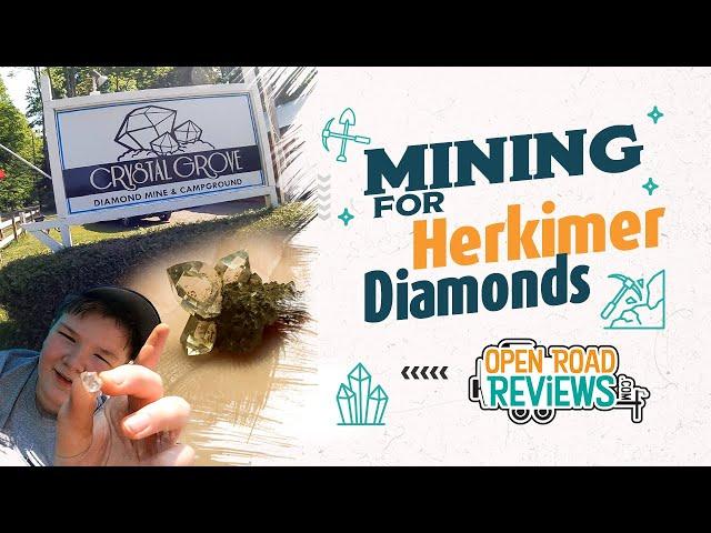 Crystal Grove Diamond Mine Campground Review - Herkimer Diamond Mine