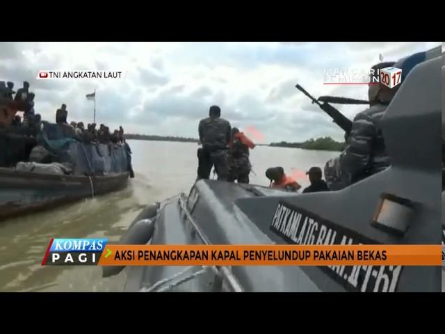 Aksi Kejar-Kejaran Patroli TNI AL dan Kapal Penyeludup