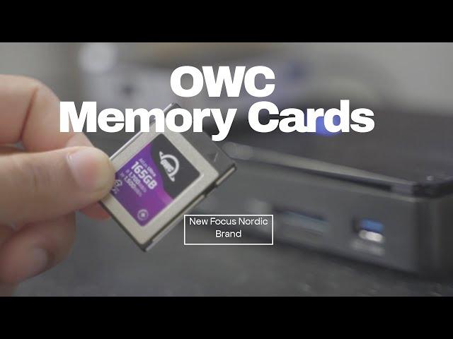 OWC Memory Cards - New Focus Nordic Brand