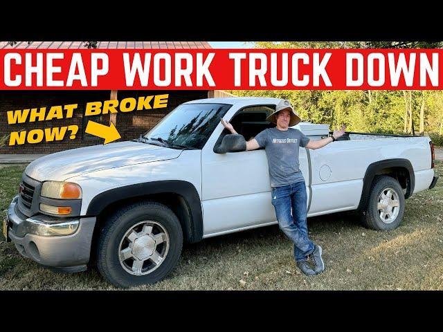 $800 Transmission Update... The CHEAP Work Truck Broke