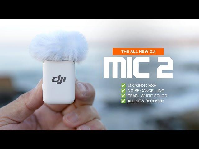 DJI Mic 2 vs RODE Wireless Pro Wireless Microphone + New Case, Receiver and White Color