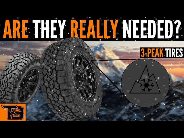 3-Peak Mountain Snowflake Tires