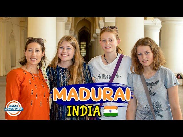 MADURAI TAMIL NADU INDIA  Amazing Food, Meenakshi Temple & Gandhi Museum | 197 Countries, 3 Kids