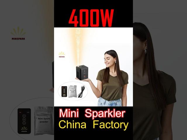 MINI cold pyro machine exporter,400w,remote control,CE/UL approved,one and only,customized,1.58kgs.