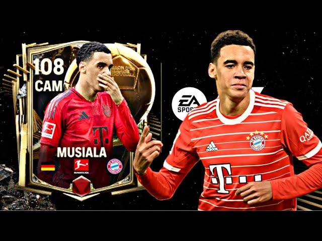 DRIBBLING GOD 108 RATED JAMAL MUSIALA GAMEPLAY REVIEW FC MOBILE BALLON DOR