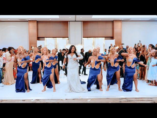 Bridesmaids Went All Out | Top Congolese Wedding Dance  ( Kimu & Natalie) 2024 