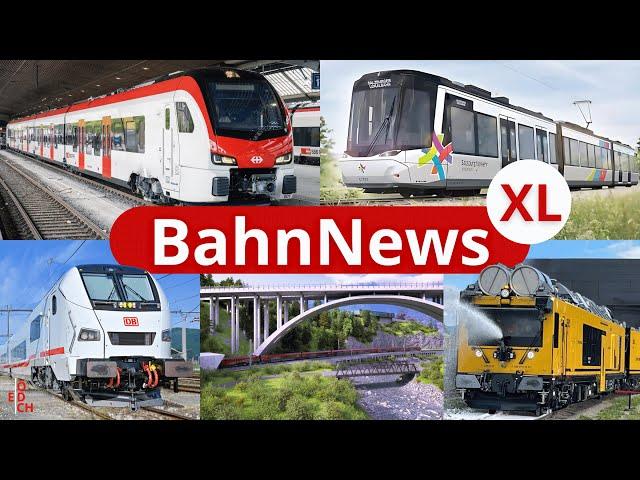 ICE L verspätet sich, neue FLIRT für S-Bahn Basel, europaweite Bahnplattform kommt, uvm. | BahnNews