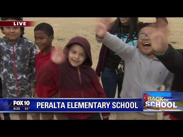 Back to school: Peralta Elementary School