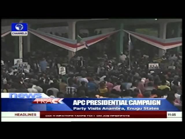 APC Campaign Train Hits Anambra And Enugu States