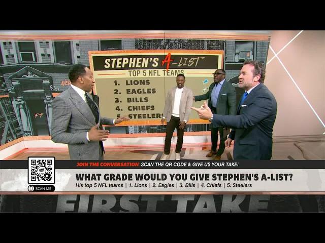 STEPHEN A.'S NFL WEEK 13 A-LIST  'Have y'all SEEN JOSH ALLEN?!'  | First Take