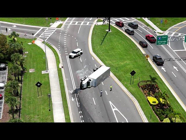 Overturned Truck in Champions Gate [6/24/25]