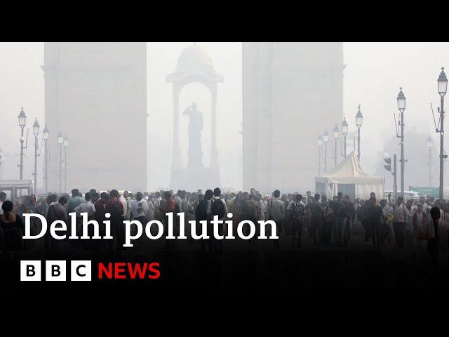 Delhi becomes world’s most polluted city | BBC News