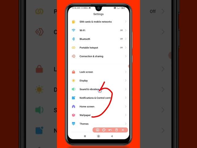 Repeated calls  Setting On | Notify about repeating calls | redmi 9 power mobile 