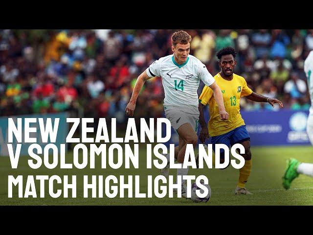 New Zealand vs Solomon Islands | OFC Men's Nations Cup | June 18 2024