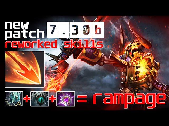 New meta Clink in the new patch 7.30b is very IMBA [DOUBLE RAMPAGE]