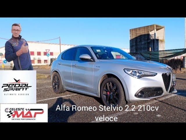 Pedal Sprint - Alfa Romeo Stelvio 2.2 210cv veloce "dalla Svizzera a tutto sprint"