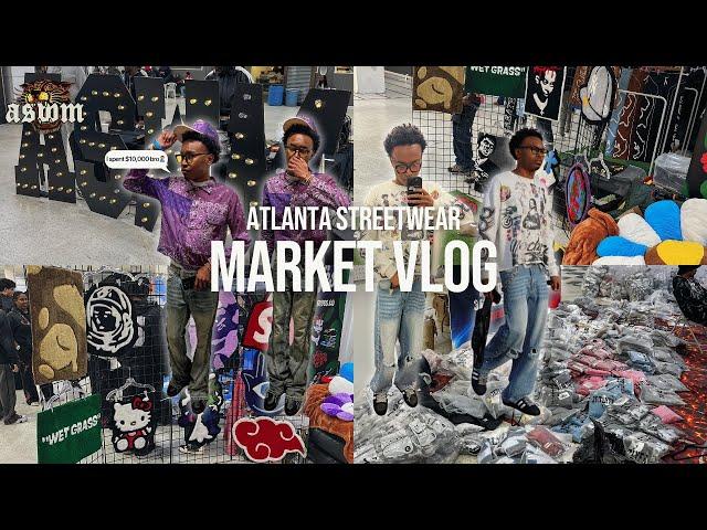 Atlanta Streetwear Market Vlog | Fashion Pickups, Streetwear Clothing Brands & More