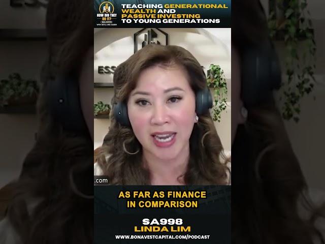 Teaching Generational Wealth and Passive Investing with Linda Lim @EssentialElementCapital #shorts