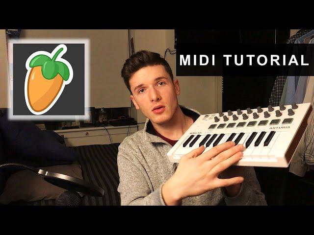 How I loop beats with my midi (𝗙𝗟 𝗦𝘁𝘂𝗱𝗶𝗼 𝗠𝗶𝗱𝗶 𝗧𝘂𝘁𝗼𝗿𝗶𝗮𝗹)