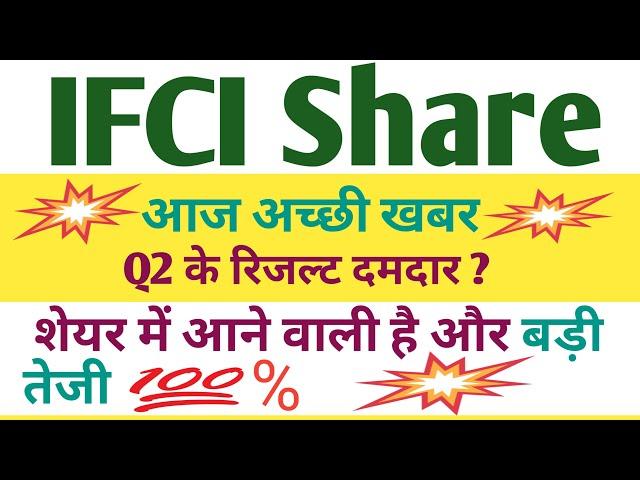 IFCI share latest news today । IFCI share analysis today । IFCI Stock latest update