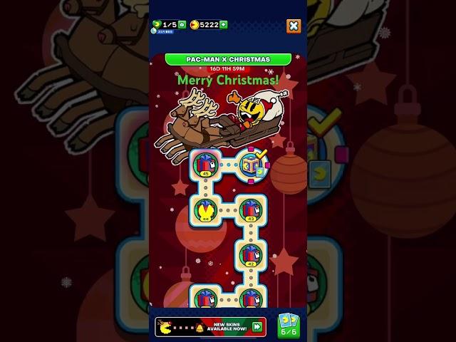 Pac-Man Mobile - Completing the Christmas Event