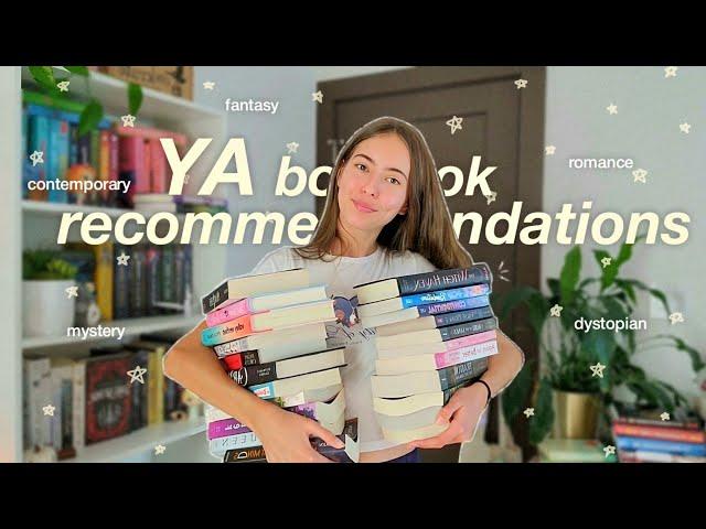YA Book Recommendations  (fantasy, contemporary, romance, mystery, dystopia, & more)