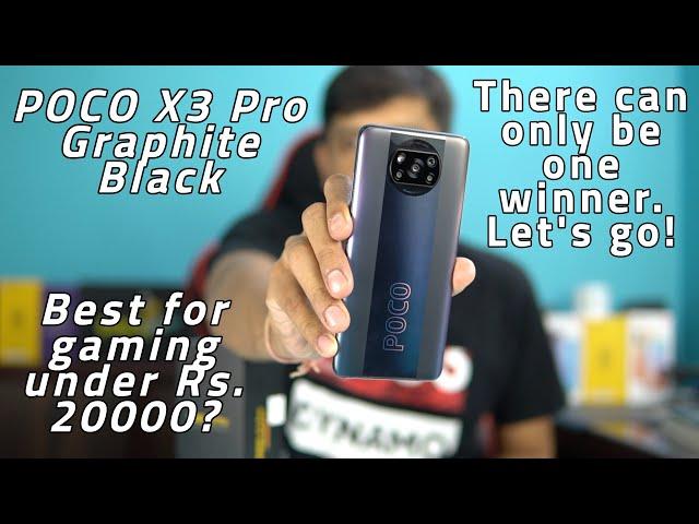 POCO X3 Pro Graphite Black Unboxing, First Impressions | "Excellent work?"