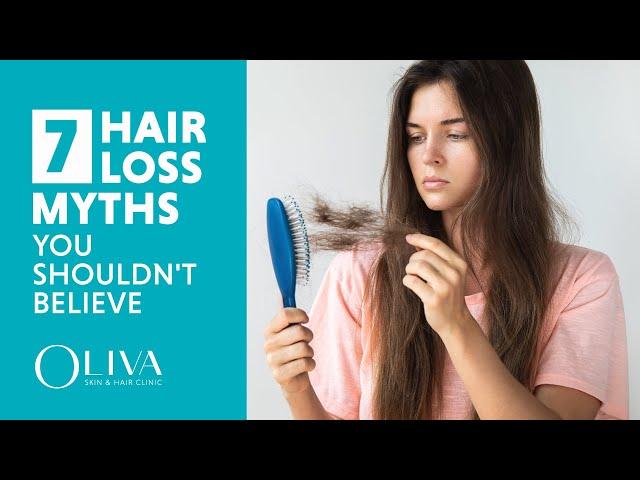 7 Biggest Hair Loss Myths REVEALED by Dr. Nikitha | Oliva Clinic