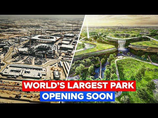 Inside The Largest Park In The World | Saudi Arabia's Billion-Dollar MegaProject