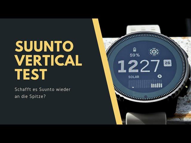 My Suunto Vertical Review: Light and Shadow...