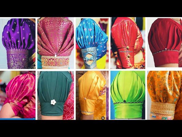 Latest Puff Sleeve Designs/ Blouse Sleeve Designs/ Baju Ki Design/ Astin Ki Design