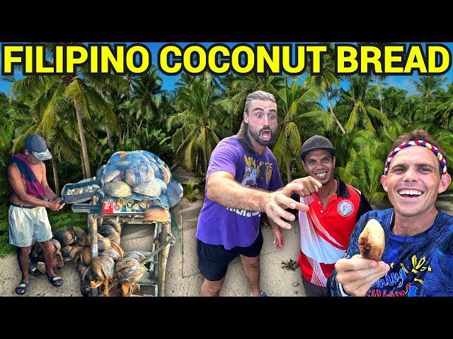 FILIPINO COCONUT BREAD - Waray Baking In Eastern Samar (Philippines Road Trip)