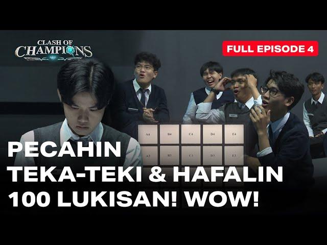 Ruangguru Clash of Champions Episode 4 | HAH! DISURUH PECAHIN TEKA-TEKI & HAFALIN 100 LUKISAN! WOW!