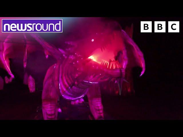 Racing pumpkins, puppets and mythical creatures | Strange News | Newsround