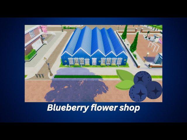 Building a flower shop for blueberry gen of sims 4 sweetest berry challernge