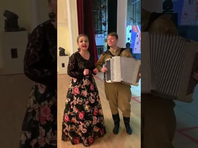 Работаем ребята! Марина Девятова и Андрей Данской!