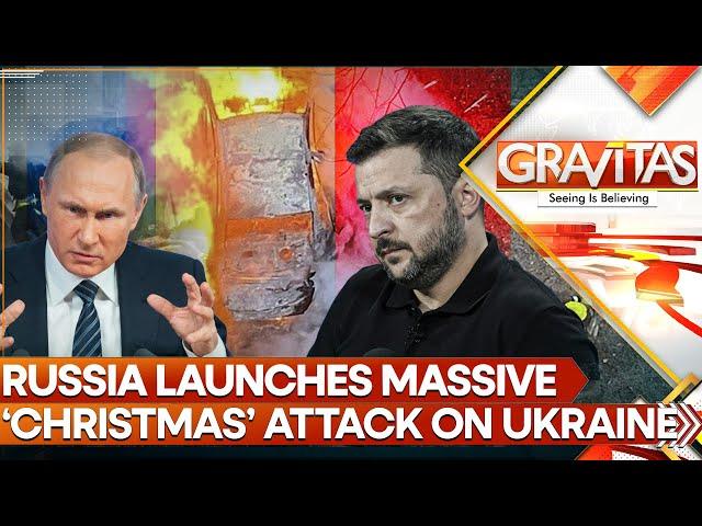 Russia-Ukraine War: 170 Russian Missiles & Drones Pound Ukraine Power Grid On Christmas | GRAVITAS