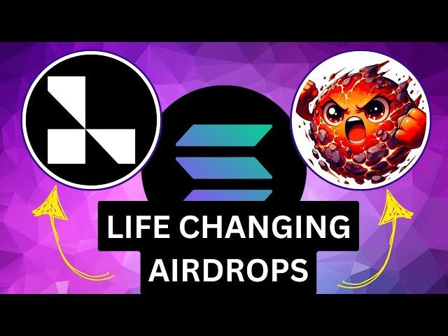 Big Solana Airdrops Coming! | Meteora and Solana Layer 3