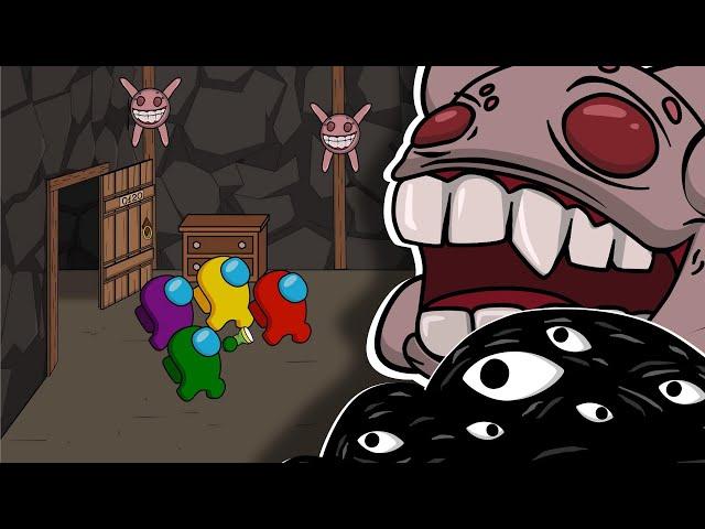 AMONG US vs. DOORS FLOOR 2 || kiwis ANIMATION