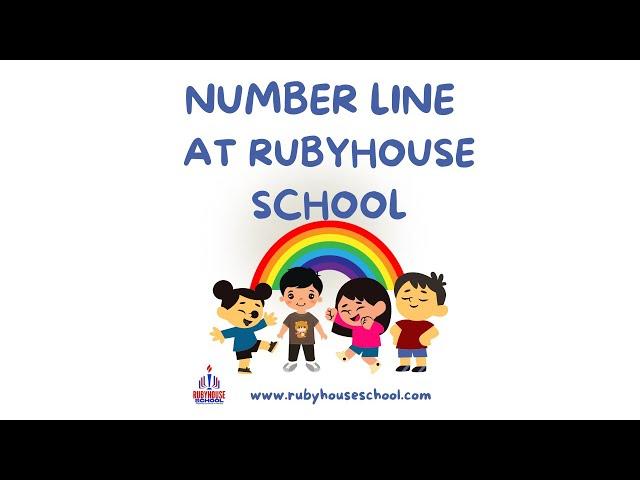 Floor Number Line at Rubyhouse School, Lagos.