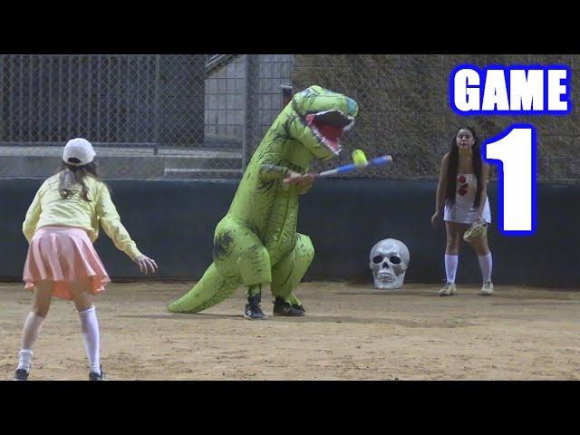 HALLOWEEN SPECIAL! | Offseason Softball Series | Game 1