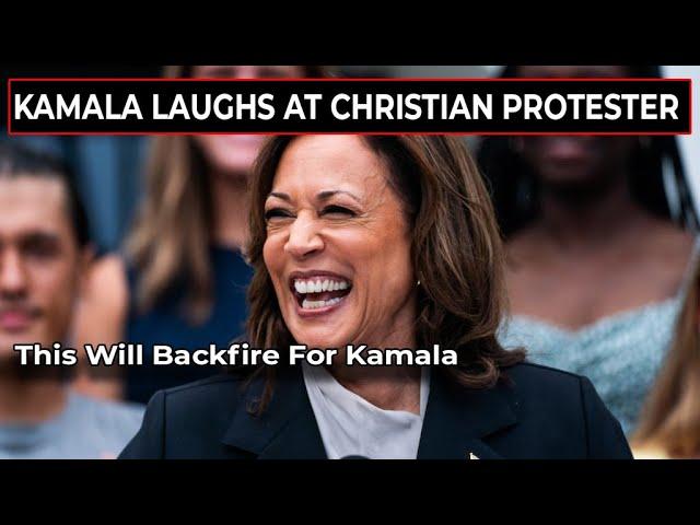 Kamala Harris Insults Man Who Shouted "Jesus Is Lord" And Christians Are Mad