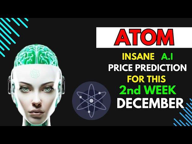 Insane COSMOS ATOM Price Prediction for THIS WEEK by A.I